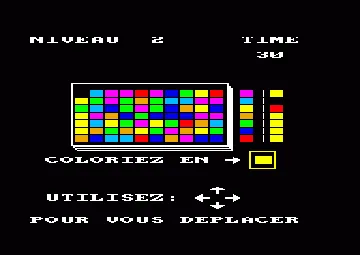 Coloric (F) (1984) screen shot game playing